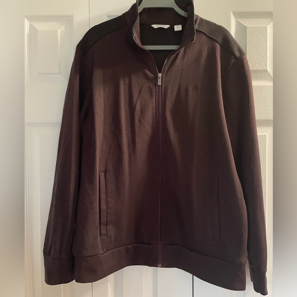 Men’s Calvin Klein Size Large Zip Up Hoodie- GUC